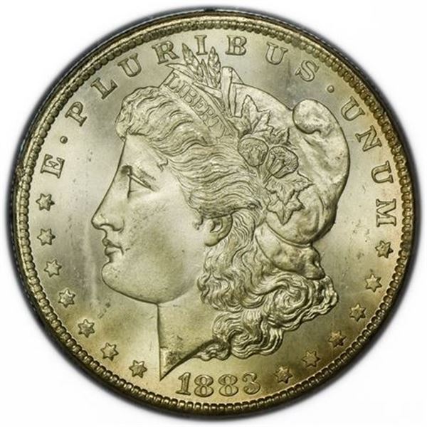 1883-CC Morgan Dollar GSA Hoard PCGS MS-66+