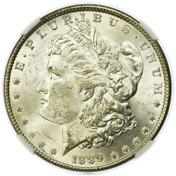 1889 Morgan Dollar NGC MS-62