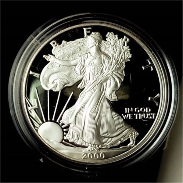 2000-P Proof Silver Eagle