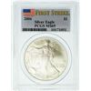 Image 2 : 2006 Silver Eagle PCGS MS-69 First Strike