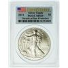 Image 2 : 2011 Silver Eagle PCGS MS-69 Struck at San Francisco