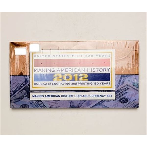 2012 Making American History Coin and Currency Set