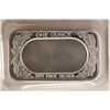Image 2 : 1 TROY OZ .999 FINE SILVER PROOF BAR "1970