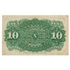 Image 2 : 1863 4th Issue Ten Cents Fractional Note