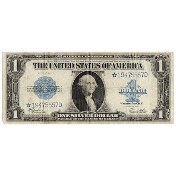 Fr.237* 1923 $1 Silver Certificate