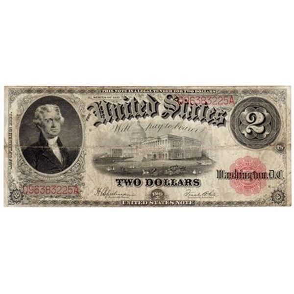 Fr.60 1917 $2 Legal Tender Note