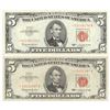 Image 1 : Group of 2 Fr.1536* 1963 $5 Legal Tender Star Notes