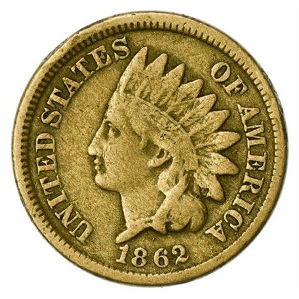 1862 Indian Head Cent
