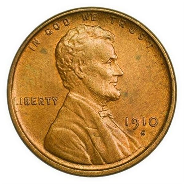 1910-S Lincoln Wheat Cent