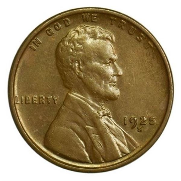 1925-S Lincoln Wheat Cent