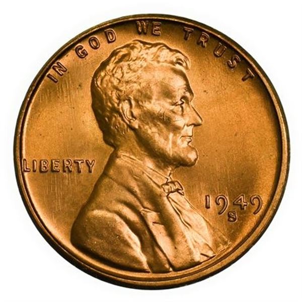 1949-S Lincoln Wheat Cent