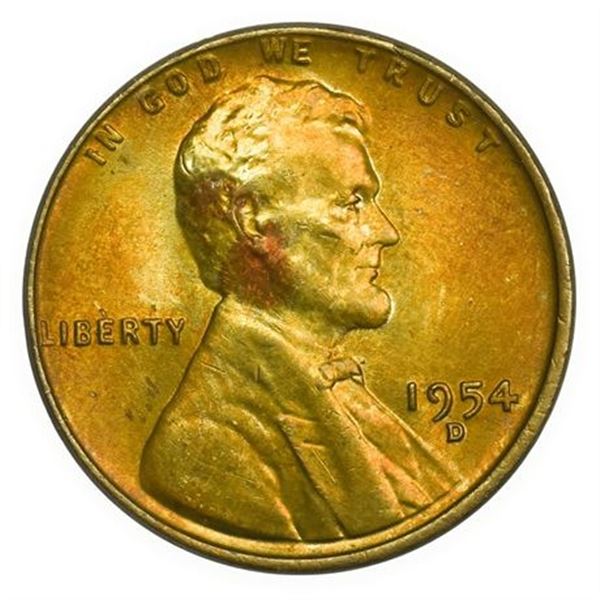 1954-D Lincoln Wheat Cent