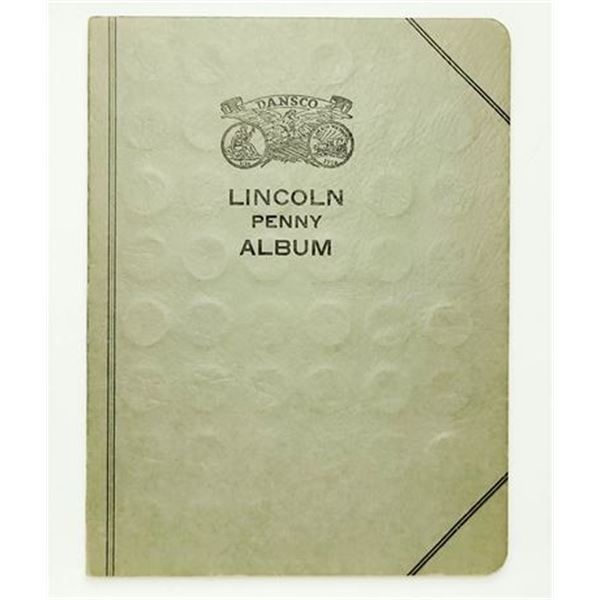 1939 Vintage Lincoln Penny Dansco Album Partially Complete