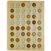 Image 2 : 1939 Vintage Lincoln Penny Dansco Album Partially Complete