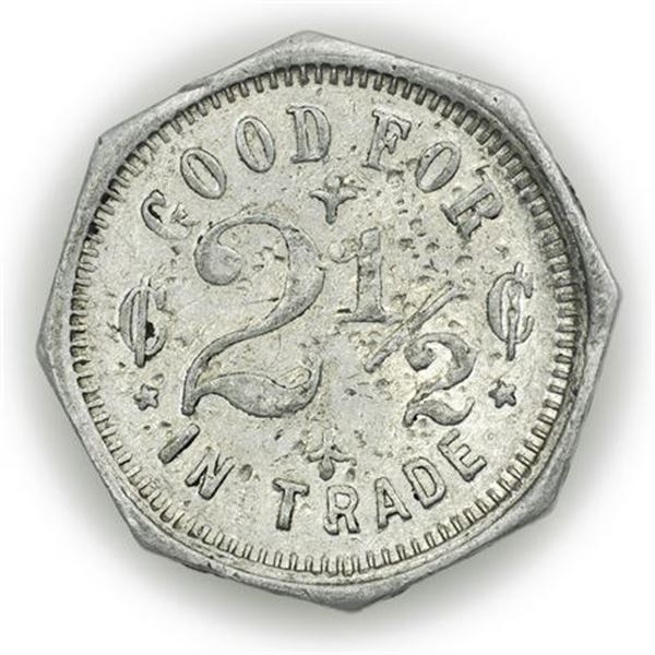 Adolph Berger 1700 Larimer St. Denver, Colorado Token