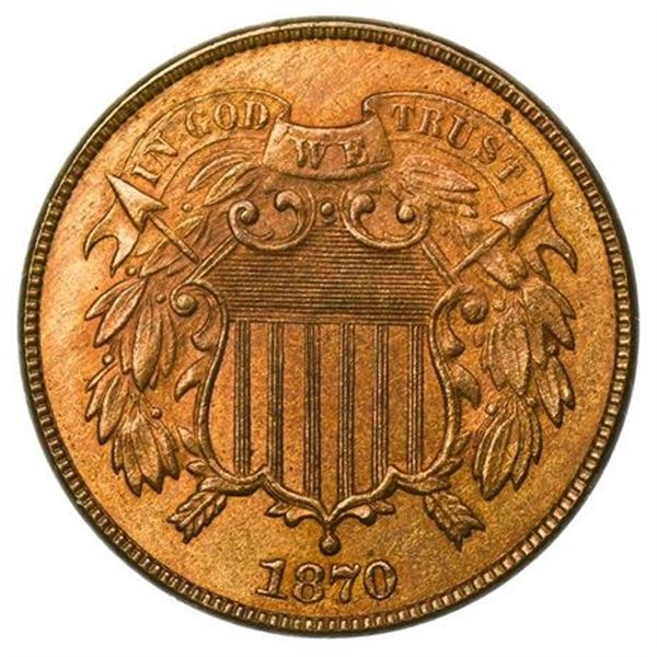 1870 Two Cents