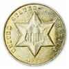 Image 1 : 1862 Silver Three Cents