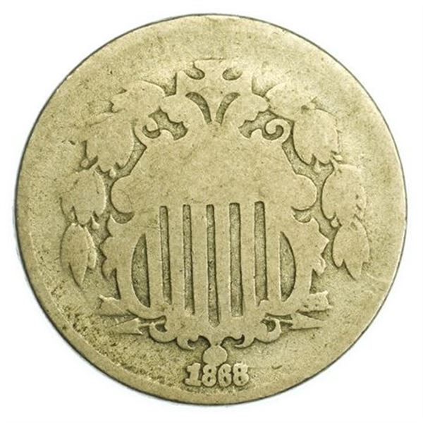 1868 Shield Nickel