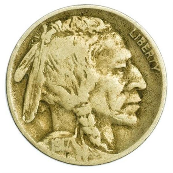 1917-D Buffalo Nickel