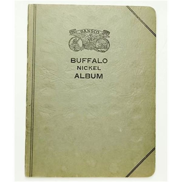 Vintage 1939 Buffalo Nickel Dansco Partial Album