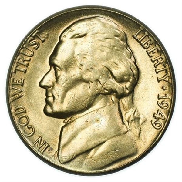 1949 Jefferson Nickel