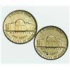 Image 2 : Group of 2 Jefferson Nickels 1955-D and 1956-D