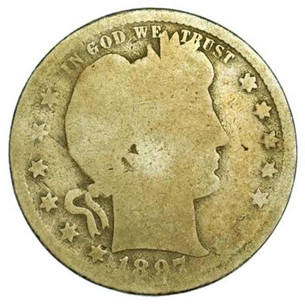 1897-S Barber Quarter