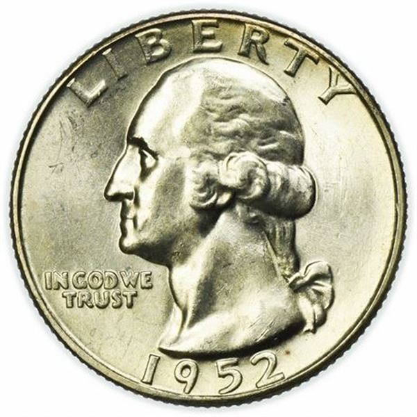 1952 Washington Quarter