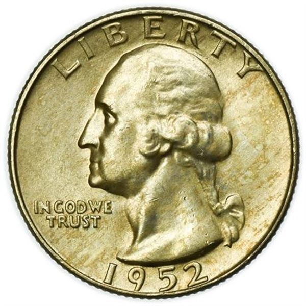 1952-D Washington Quarter