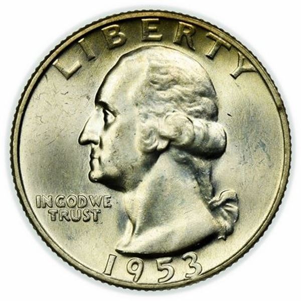 1953-D Washington Quarter