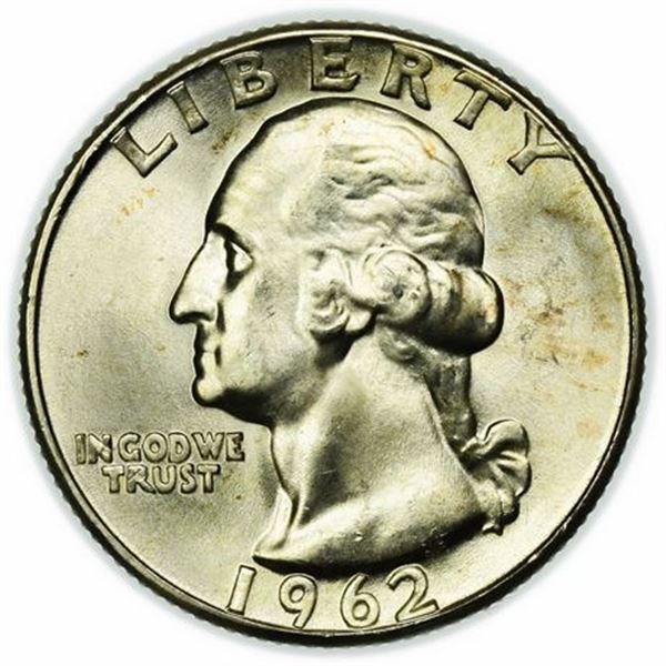 1962 Washington Quarter