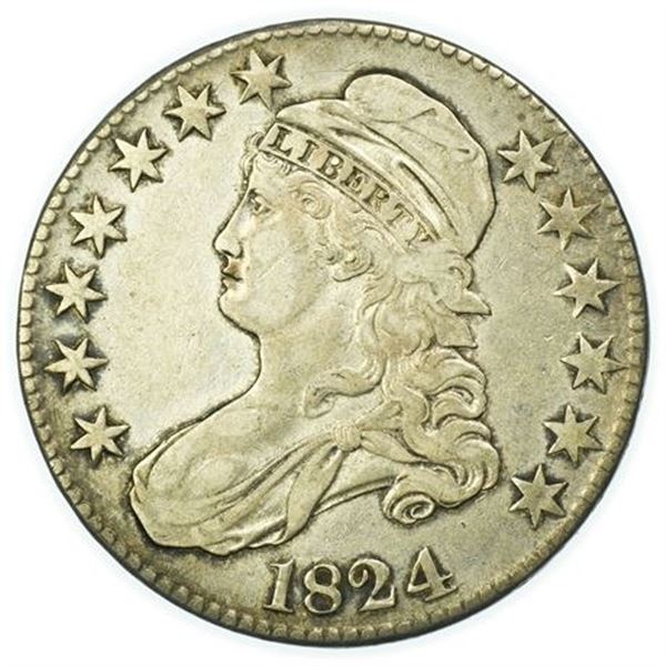 1824 Capped Bust Half Dollar