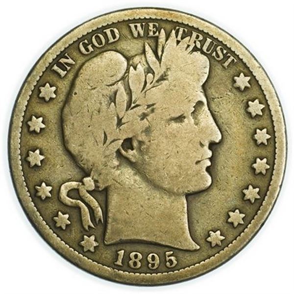 1895-O Barber Half Dollar