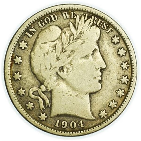 1904 Barber Half Dollar
