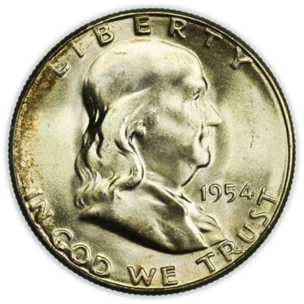 1954-S Franklin Half Dollar