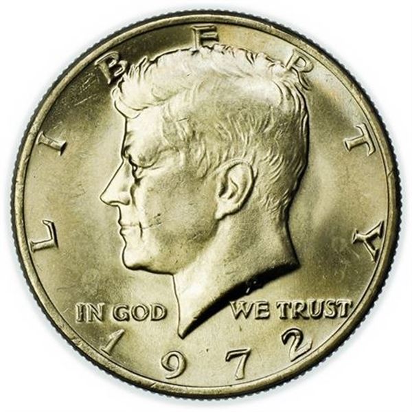 1972 Kennedy Half Dollar