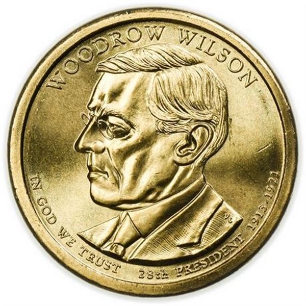 2013 Wilson Presidential Dollar