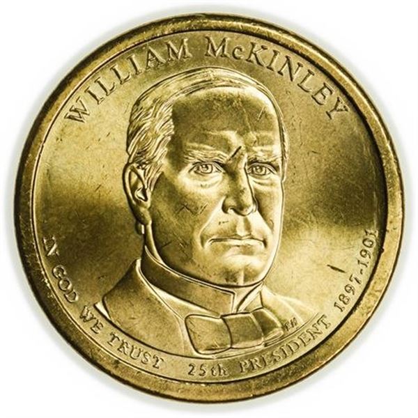 2013 McKinley Presidential Dollar
