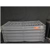 Image 2 : Plastic 5 Tier Shelf w/ Slotted Racks