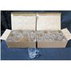 Image 1 : Qty 3 Boxes (Approx 36 total) Brewseum Home of the Brave 3" Mug-Style Glass Cups w/ Handles