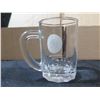 Image 3 : Qty 3 Boxes (Approx 36 total) Brewseum Home of the Brave 3" Mug-Style Glass Cups w/ Handles