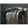 Image 2 : Qty 5 Metal & Canvas Strap Folding Tray Holders