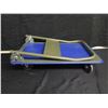 Image 8 : Olympia Folding Metal Rolling Platform Dolly w/ Blue Base