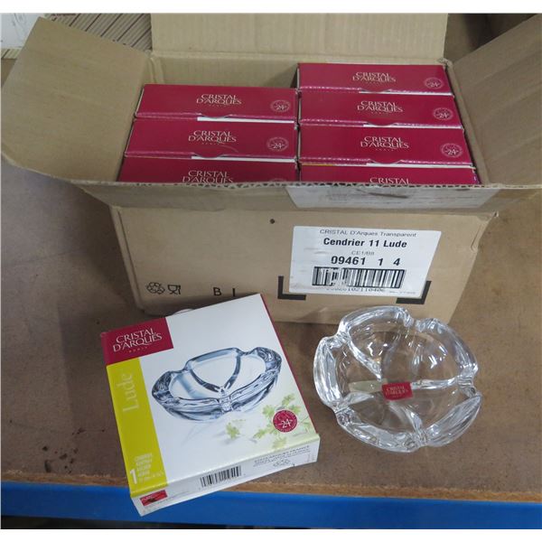 Qty 5 Boxes Crystal Bowls (8 per box)
