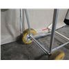 Image 8 : Folding Dolly Hand Cart w/ Yellow Carefree Tires
