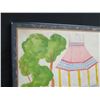 Image 2 : Large Framed Canvas Art, Reproduction, Coated Aluminum Frame 40" x 50"