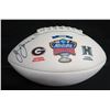 Image 1 : Autographed Colt Brennan / June Jones Football, 2008 Allstate Sugar Bowl UH Hawaii Warriors