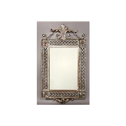 FRENCH STYLE WROUGHT IRON VINTAGE MIRROR