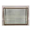 Image 1 : ANTIQUE WROUGHT IRON DISPLAY CASE SHELVES