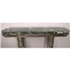 Image 3 : VINTAGE FRENCH ART DECO IRON MARBLE CONSOLE TABLE